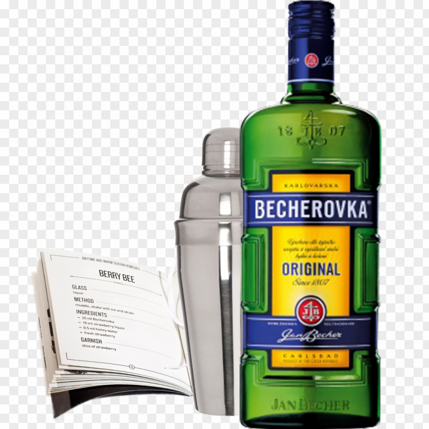Vodka Liqueur Becherovka Luksusowa Cocktail PNG