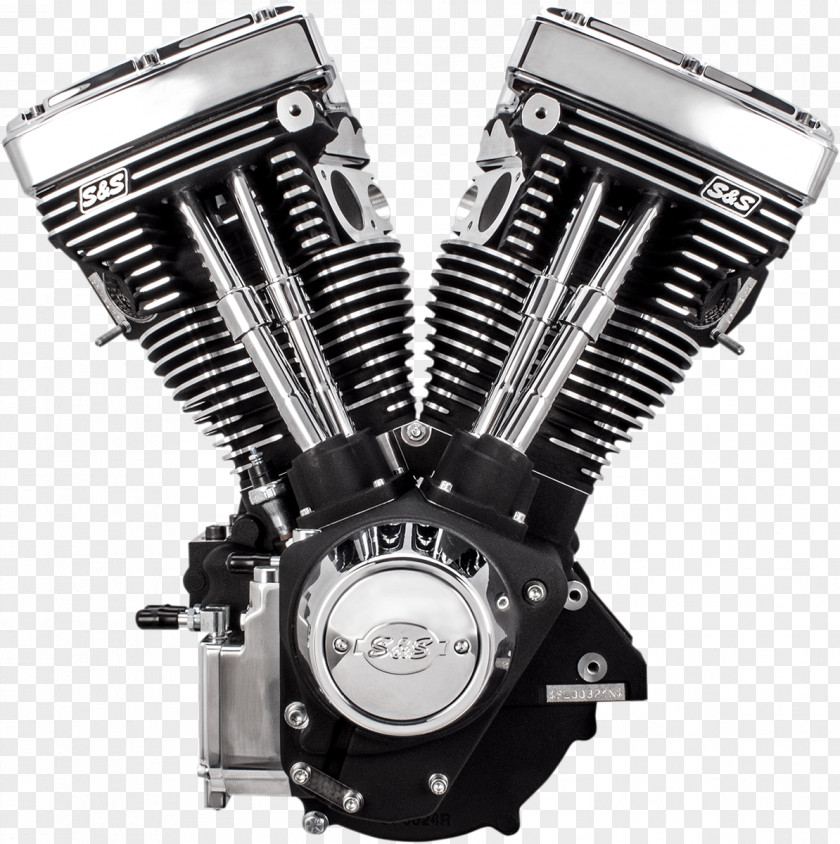 Engine Harley-Davidson Evolution Long Block S&S Cycle PNG