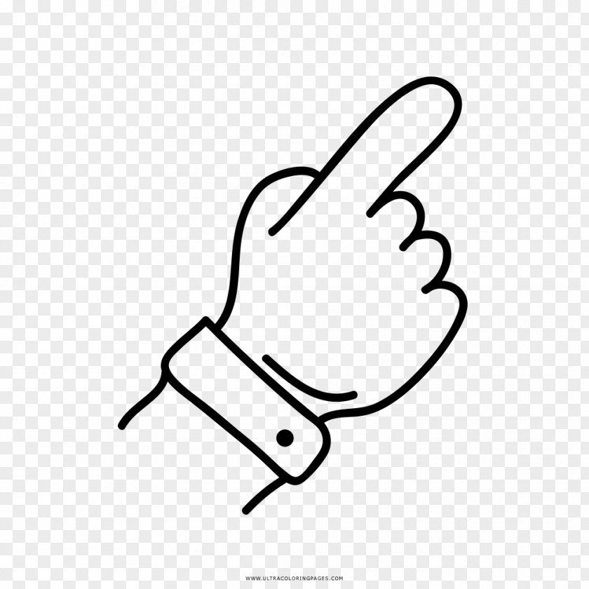 Hand Thumb Drawing Coloring Book Digit PNG