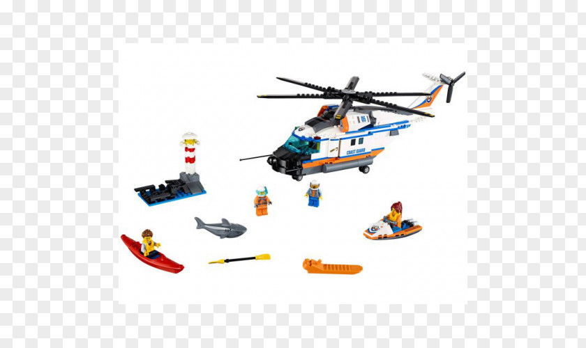 Helicopter LEGO 60166 City Heavy-duty Rescue Toy 60174 Mountain Police Headquarters PNG