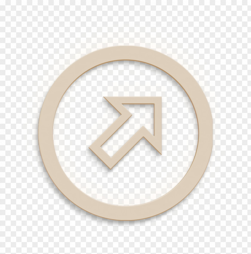 Metal Logo Arrow Icon Direction Point PNG