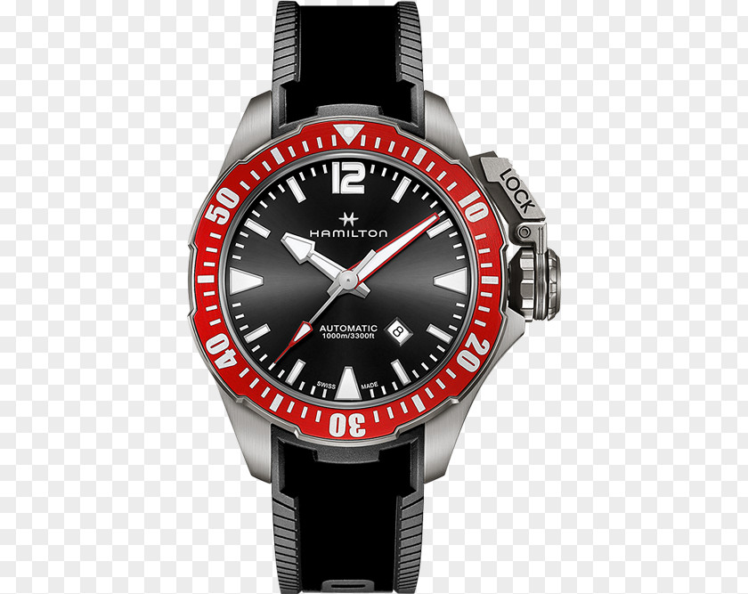 Watch Hamilton Company Frogman Jewellery Diving PNG