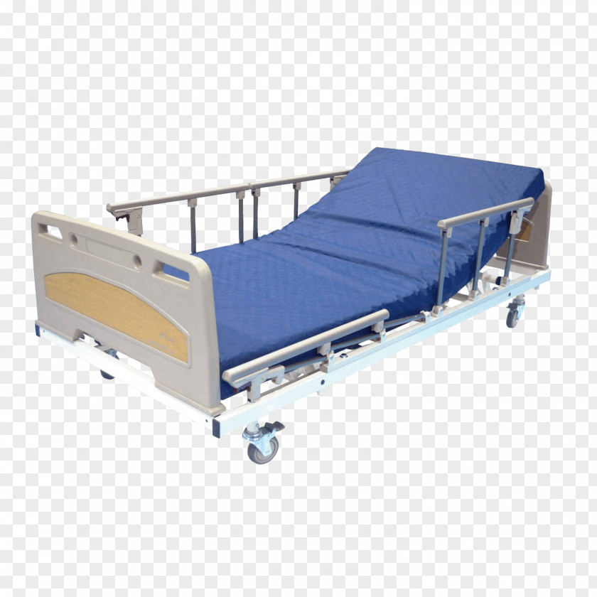 Hospital Bed Frame Furniture Mattress PNG