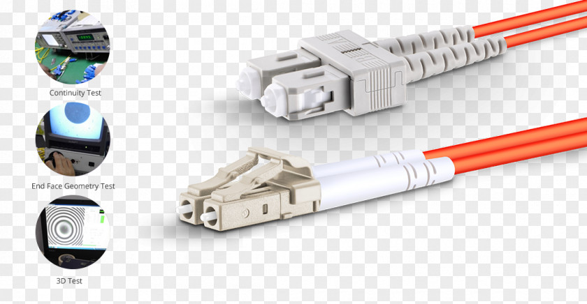 Network Cables Electrical Connector Multi-mode Optical Fiber Cable PNG