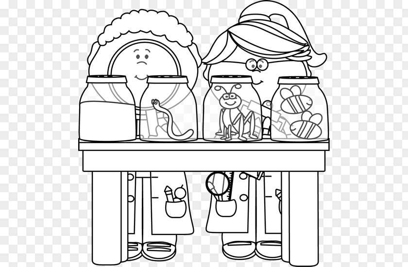 Science Cliparts Black And White Scientist Clip Art PNG