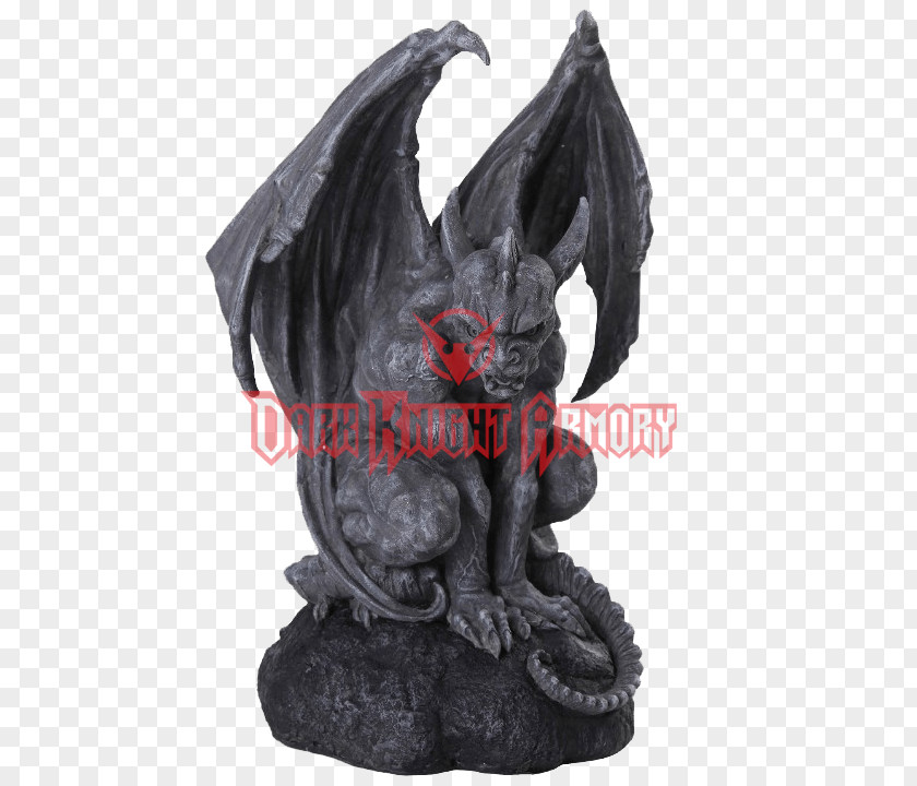 Sculpture Gargoyle Estátua Do Guerreiro Statue Figurine PNG