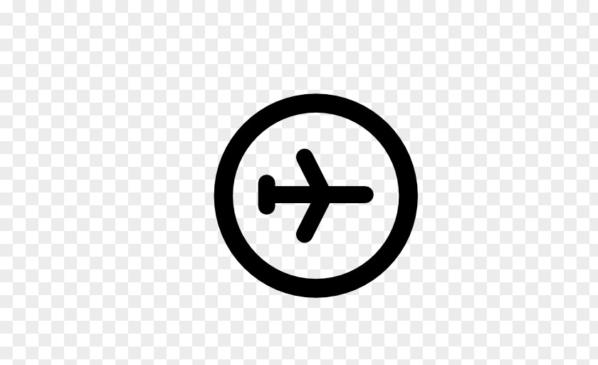 Plane Symbol Icon Design PNG