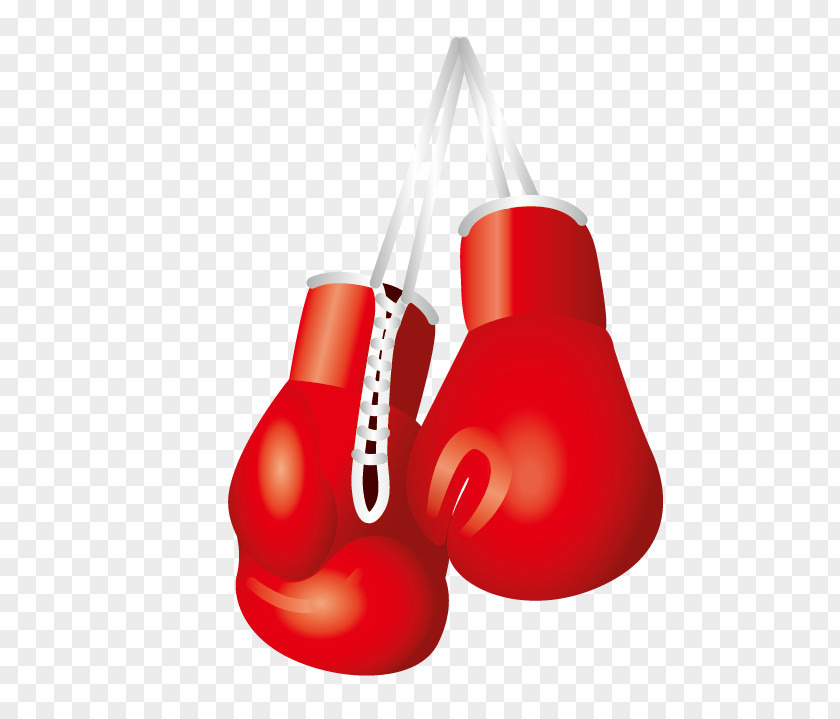 Red Boxing Gloves Euclidean Vector Photography PNG