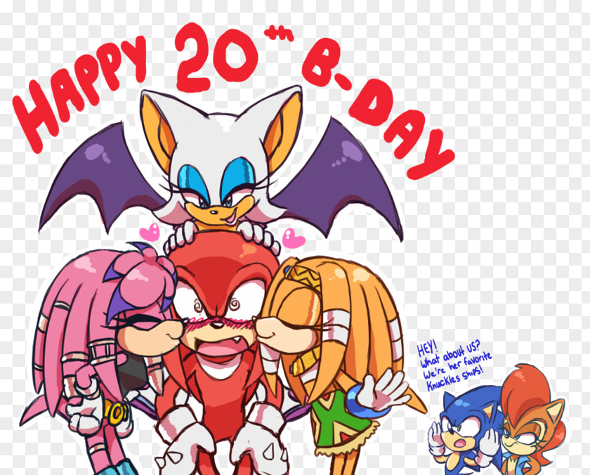 Sonic The Hedgehog Rouge Bat Amy Rose Knuckles Echidna Shadow PNG
