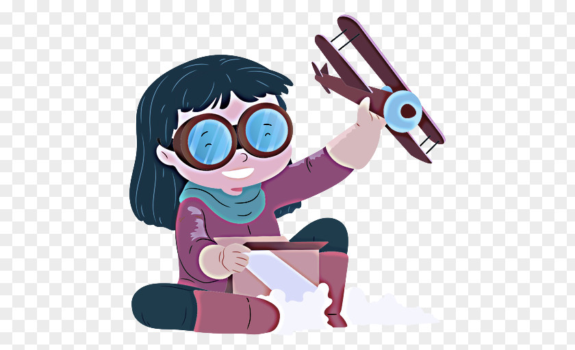 Cartoon Character Eyewear Line Behavior PNG