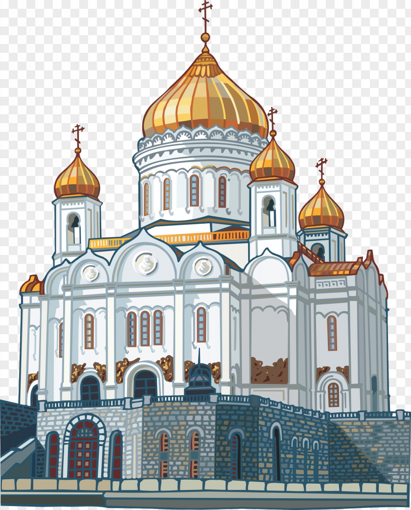 Castle Saint Basils Cathedral Of Christ The Saviour Temple Church Clip Art PNG