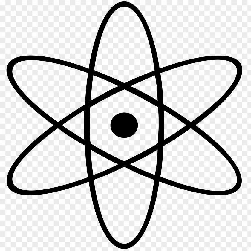 Chemical Atom Symbol Science Clip Art PNG