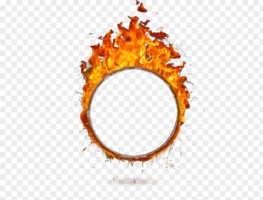 Fire Ring Light Flame PNG