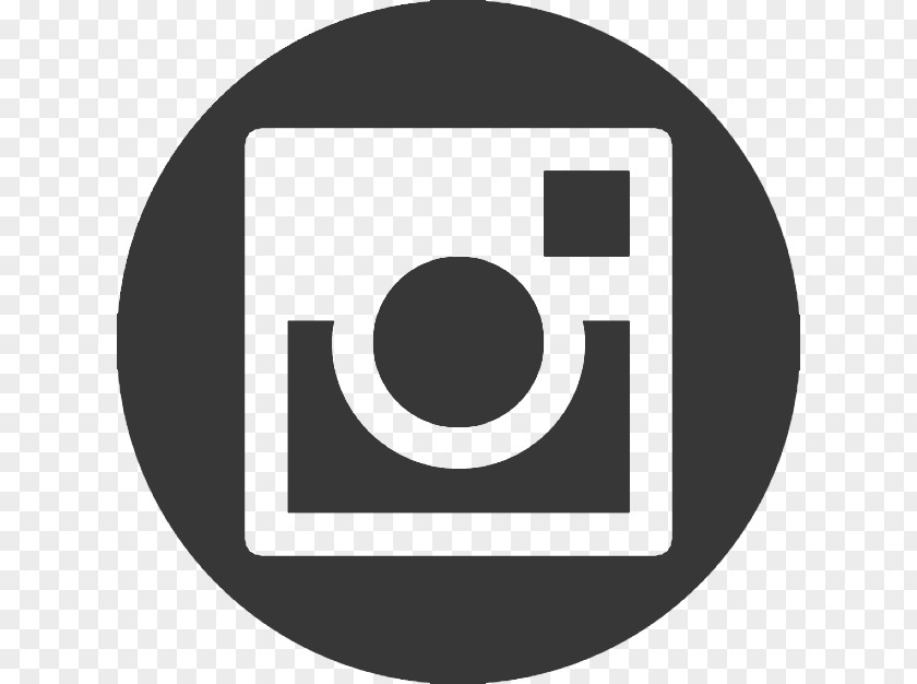 Insta Logo Black And White PNG