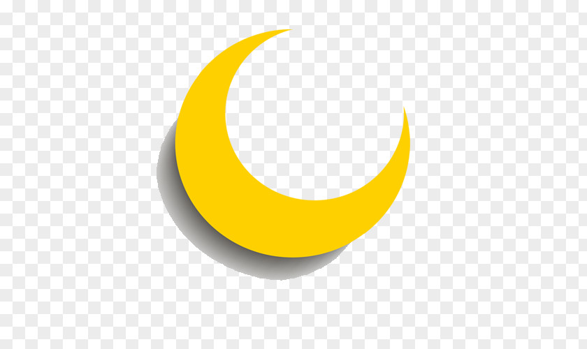 Moon Yellow Pattern PNG