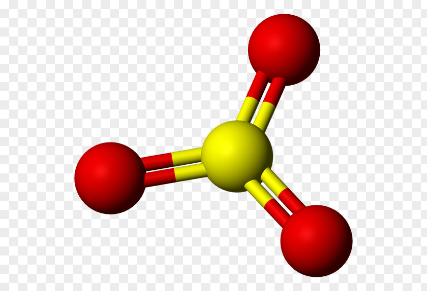 Sulfur Trioxide Molecular Geometry Molecule Dioxide PNG