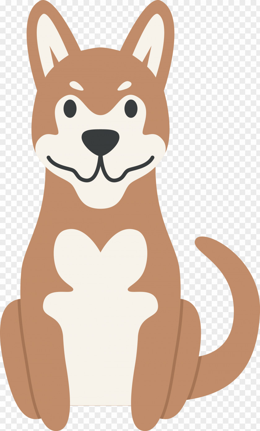 Vector Cute Puppy Bulldog Whiskers Dog Breed Illustration PNG