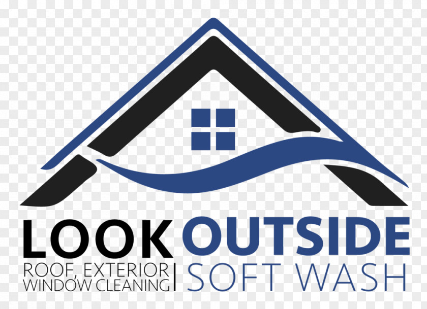 Window Cleaner Look Outside Roof And Washing Logo Exterior Cleaning Organization PNG