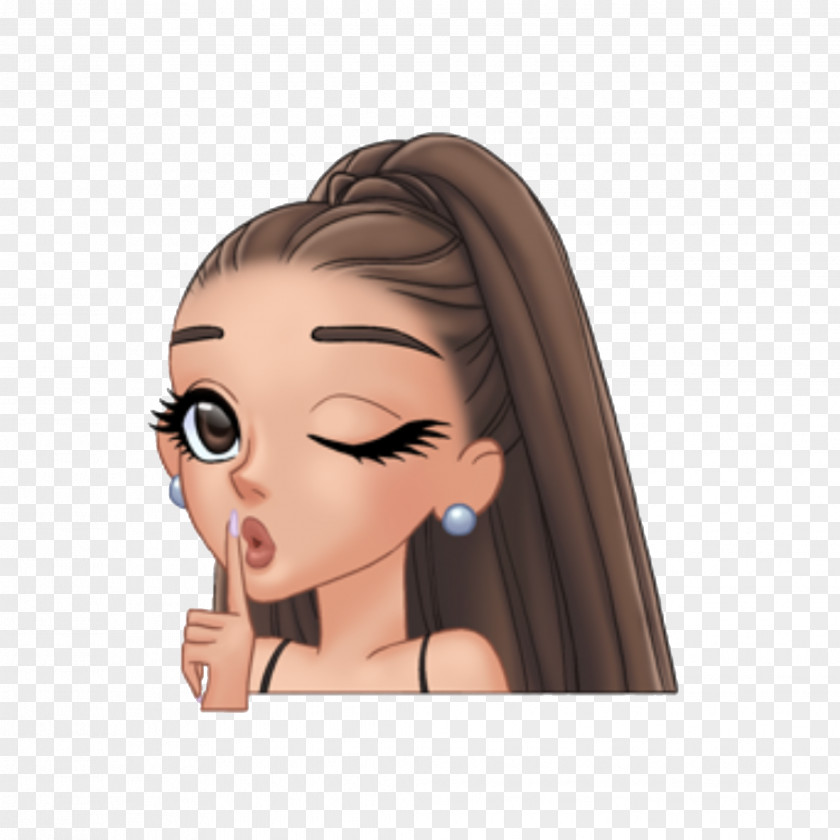 Ariana Grande Dangerous Woman Emoji Sweetener Image PNG