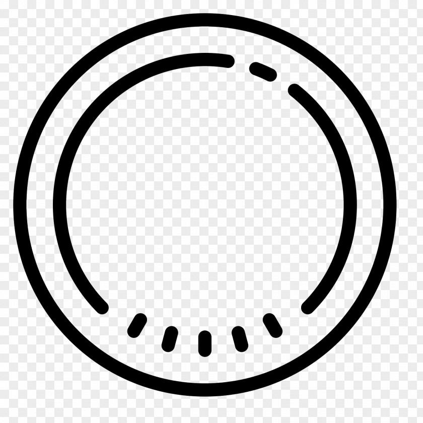 Circle Font PNG