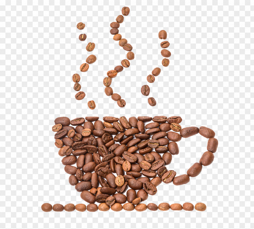 Creative Coffee Beans Espresso Cappuccino Tea Latte PNG
