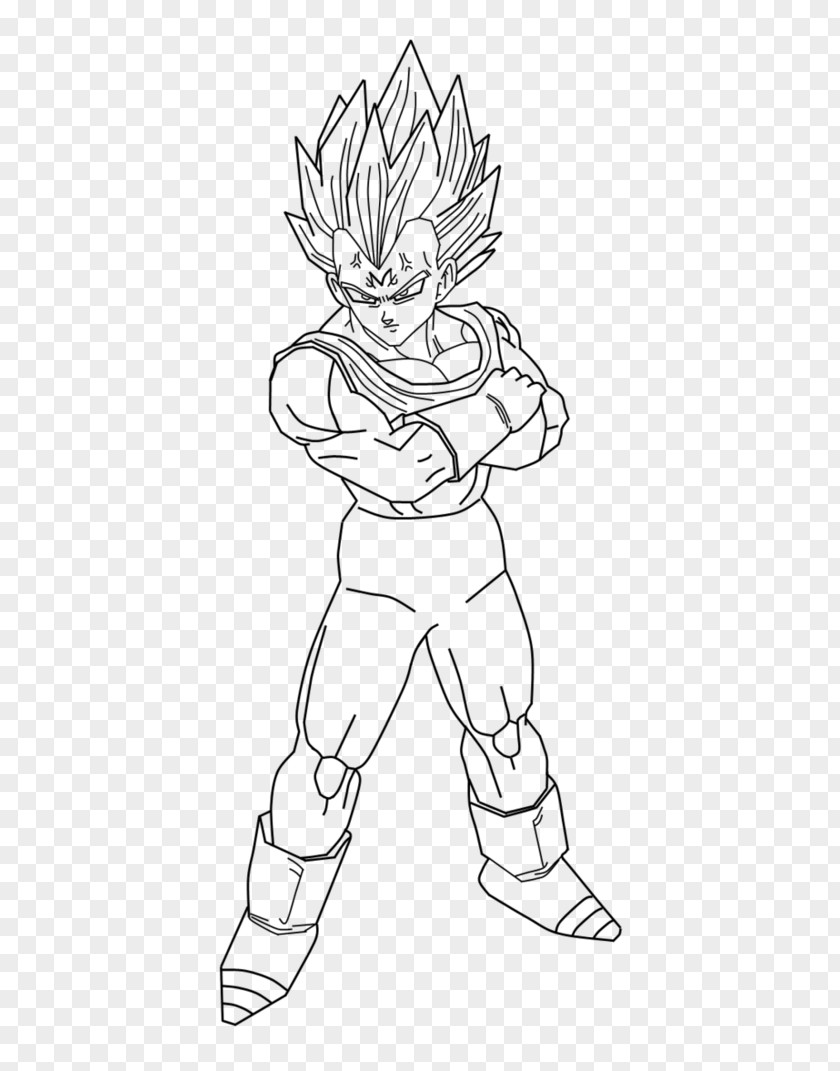Goku Vegeta Super Saiyan Drawing PNG