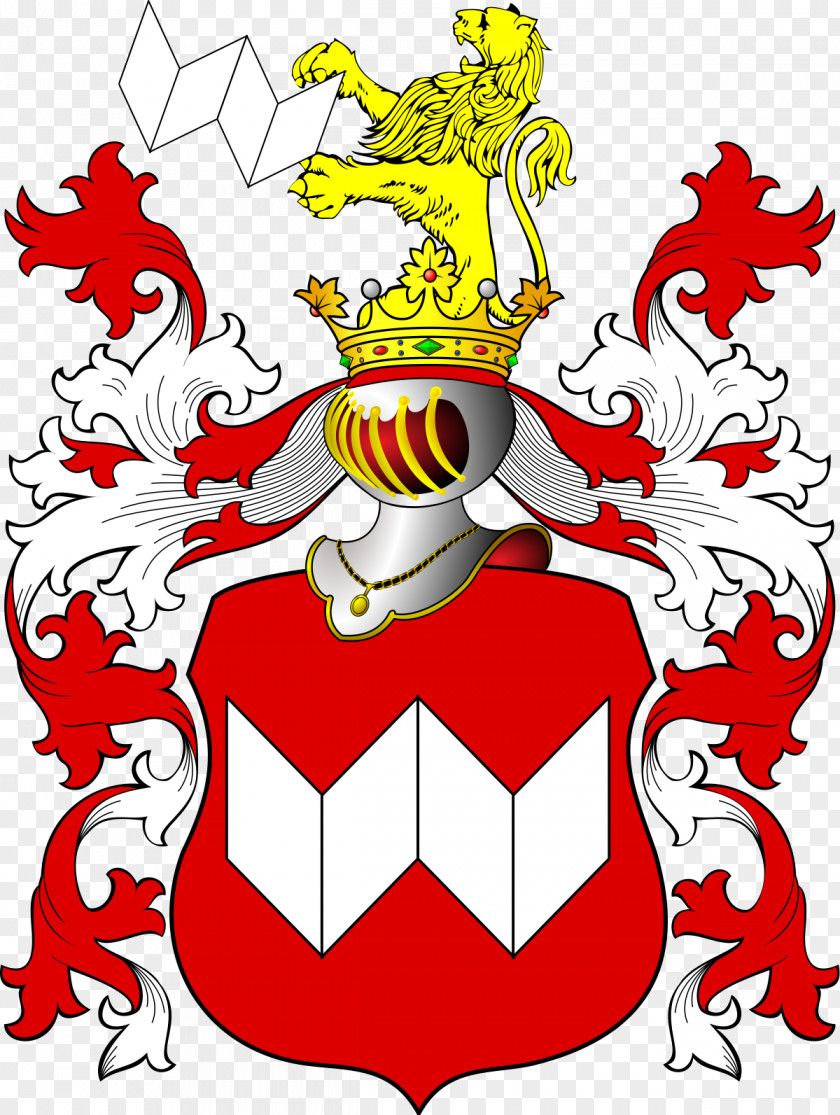Ślepowron Coat Of Arms Polish Heraldry Hozyusz Crest PNG