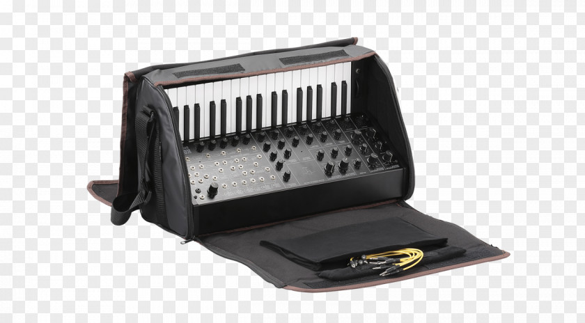 Musical Instruments Korg MS-20 Mini Limited Edition Semi-Modular Analog Synthesizer KORG SC-MS20 Soft Case Monophonic Sound Synthesizers PNG