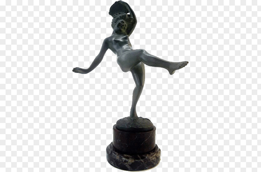 Roberto Gebert Sculpture Statue Lady Art Deco PNG