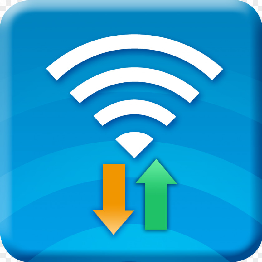 Blue Wifi App Store Android PNG