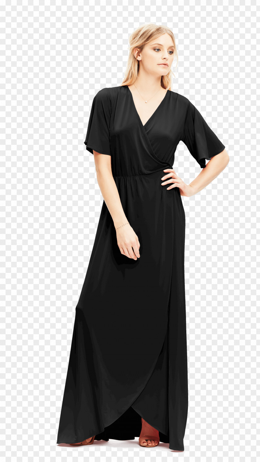 Dress Bridesmaid Gown Little Black PNG