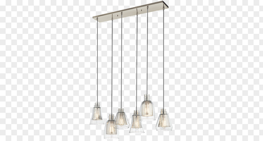 Light Pendant Chandelier Brushed Metal Lighting PNG