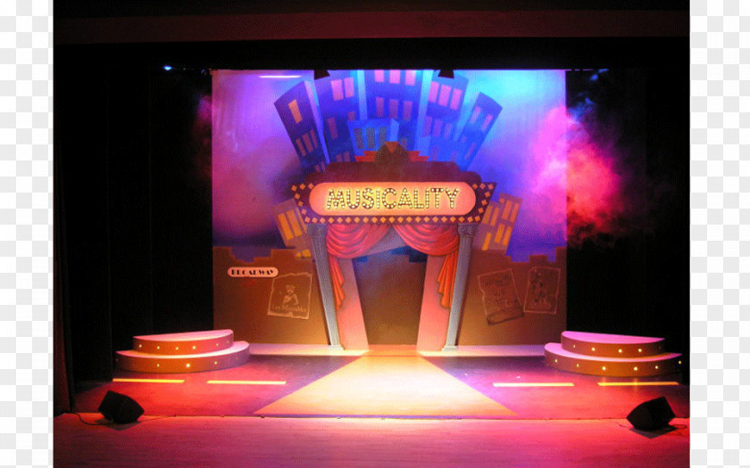 Stage Backdrop Theatrical Property Theatre Scenery Lighting PNG
