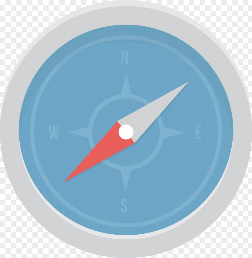 Vector Compass Circle Angle Blue Font PNG