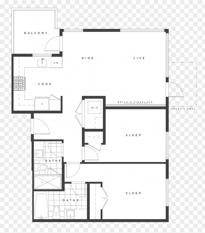 Design Floor Plan Line PNG