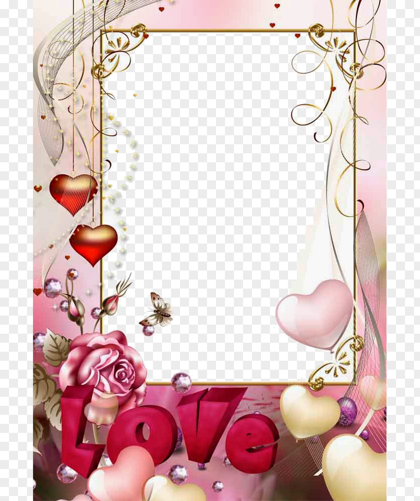 Love Frame Photo Picture PNG