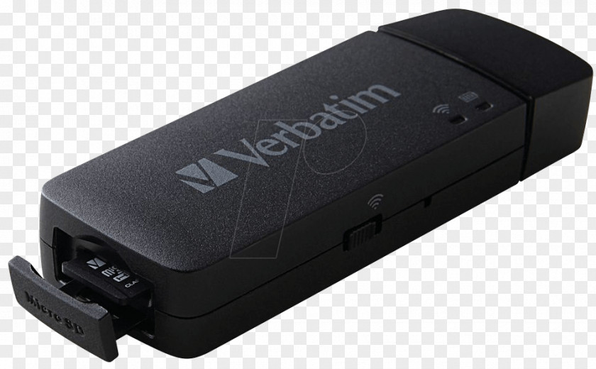 USB Wireless Streaming Media Wi-Fi MicroSD Box PNG