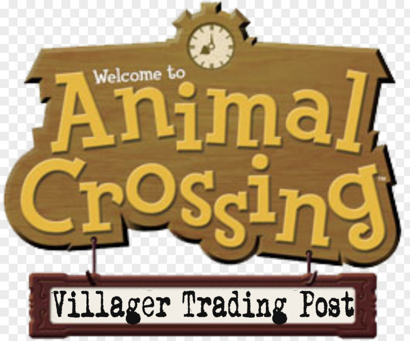 Animal Crossing Logo Crossing: New Leaf Wild World Brand Font PNG