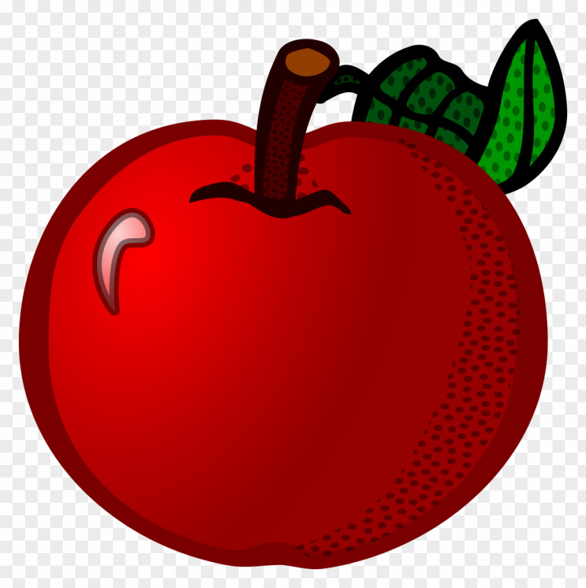 Apple Fruit Color Clip Art PNG