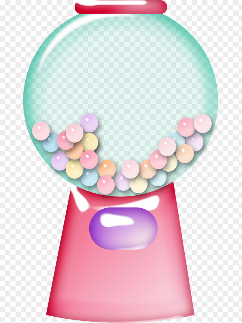 Christmas Candy Chewing Gum Gumball Machine Drawing Clip Art PNG
