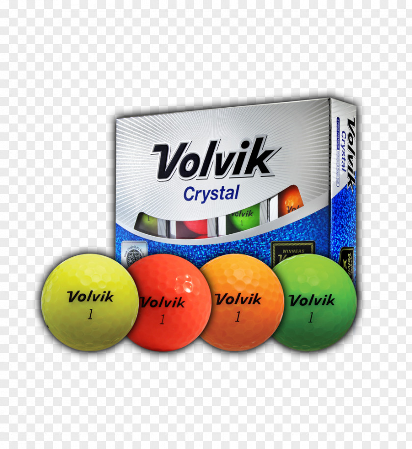 Golf Volvik Crystal LPGA Of Korea Tour Balls PNG