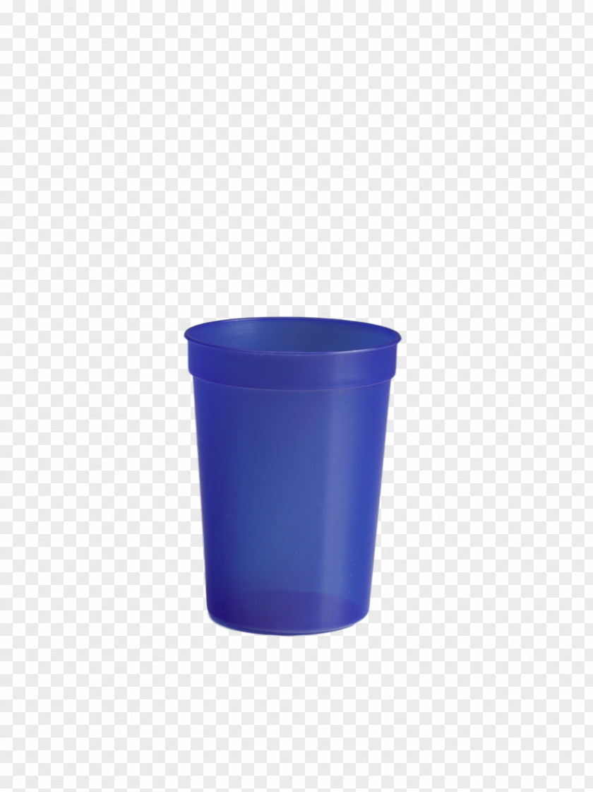 Plastic Cup Cobalt Blue Green Yellow PNG
