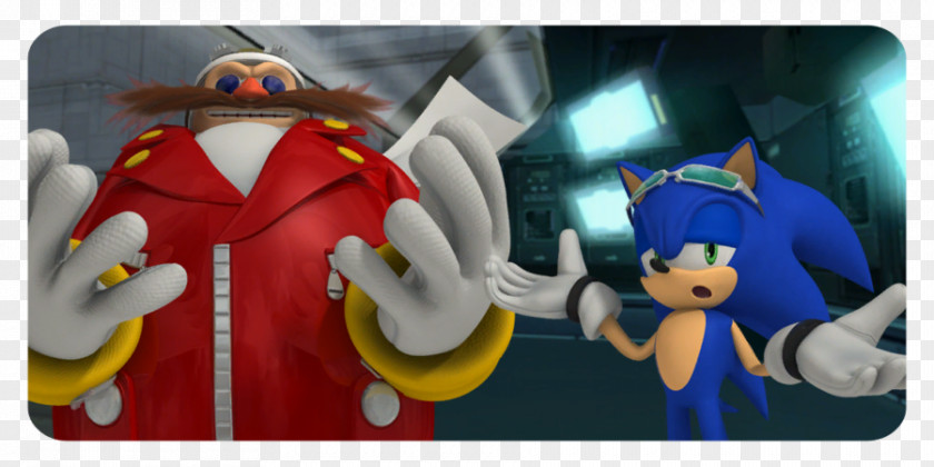 Sonic The Hedgehog Doctor Eggman Knuckles Echidna Shadow Metal Free Riders PNG