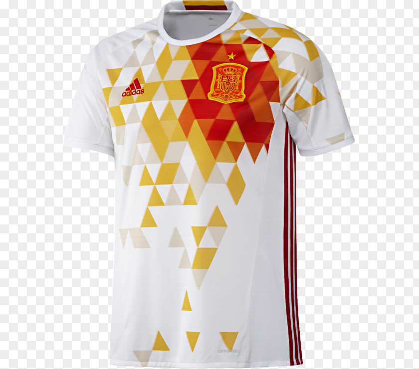 T-shirt Spain National Football Team Jersey Kit PNG
