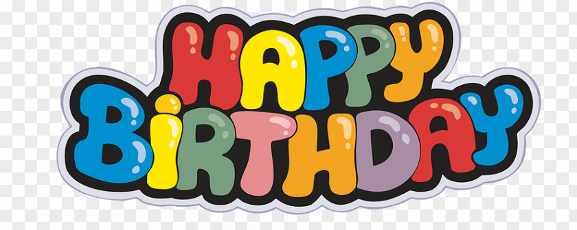 Birthday Happy To You Party Wish Font PNG