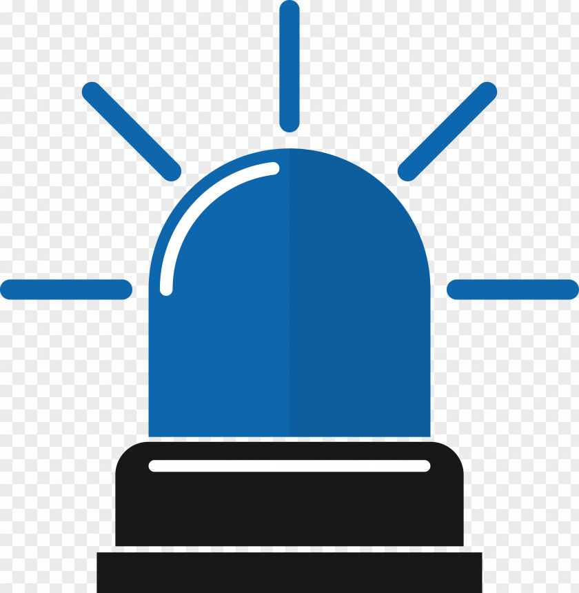 Blue Vector Alarm Material Device Security PNG