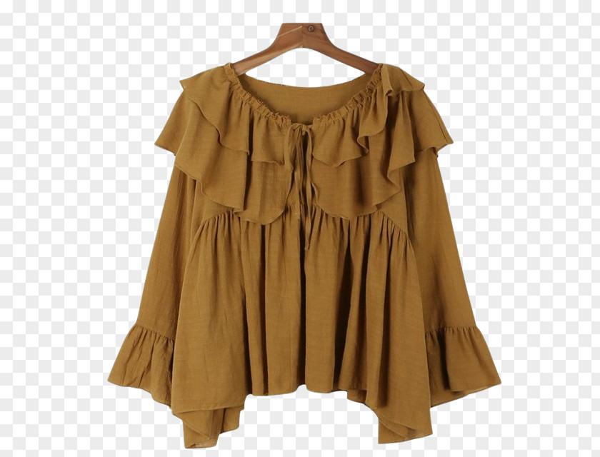 Dress Shoulder Sleeve Blouse PNG