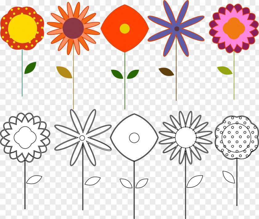 Elements Cut Flowers Floral Design Clip Art PNG