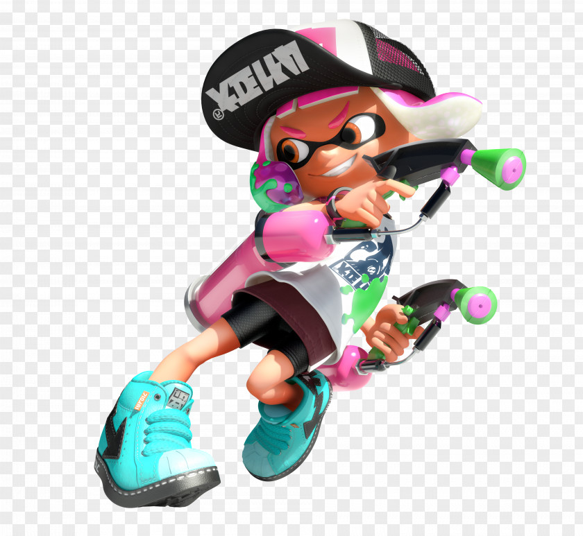 Hook Splatoon 2 Nintendo Switch Amiibo Video Game PNG