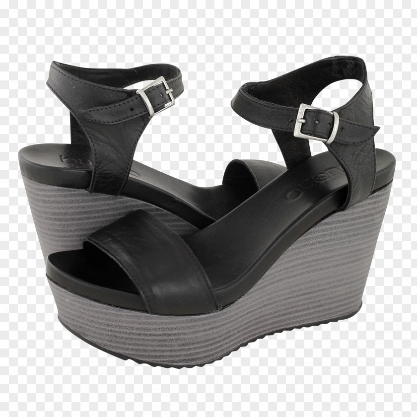 Sandal Shoe Black Woman Adidas PNG